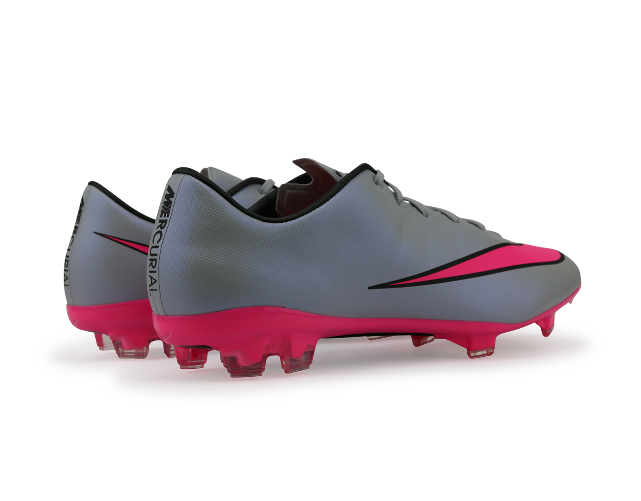 Nike Men's Mercurial Veloce II FG Wolf Grey/Black/Hyper Pink