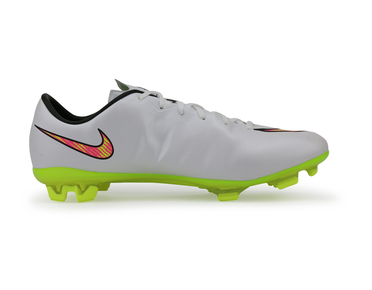 Nike Men's Mercurial Veloce II FG White/Volt/Black