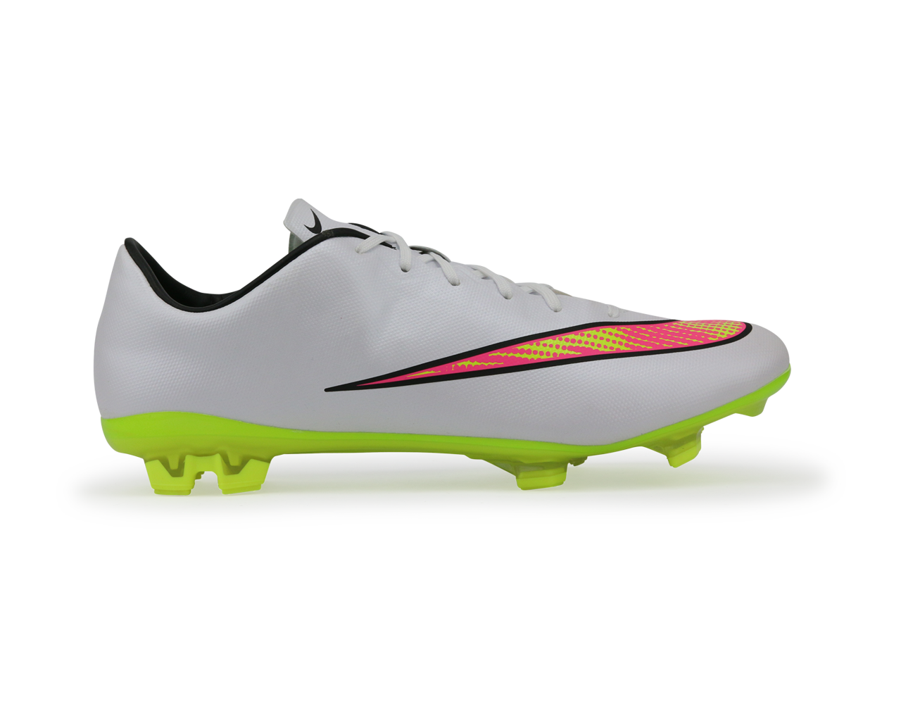 Nike Men's Mercurial Veloce II FG White/Volt/Black