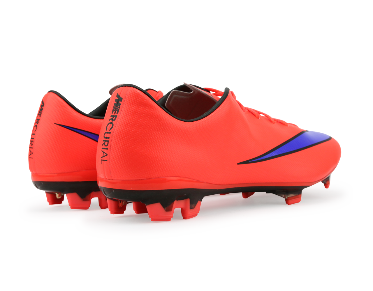 Nike Men's Mercurial Veloce II FG Bright Crimson/Poison Green