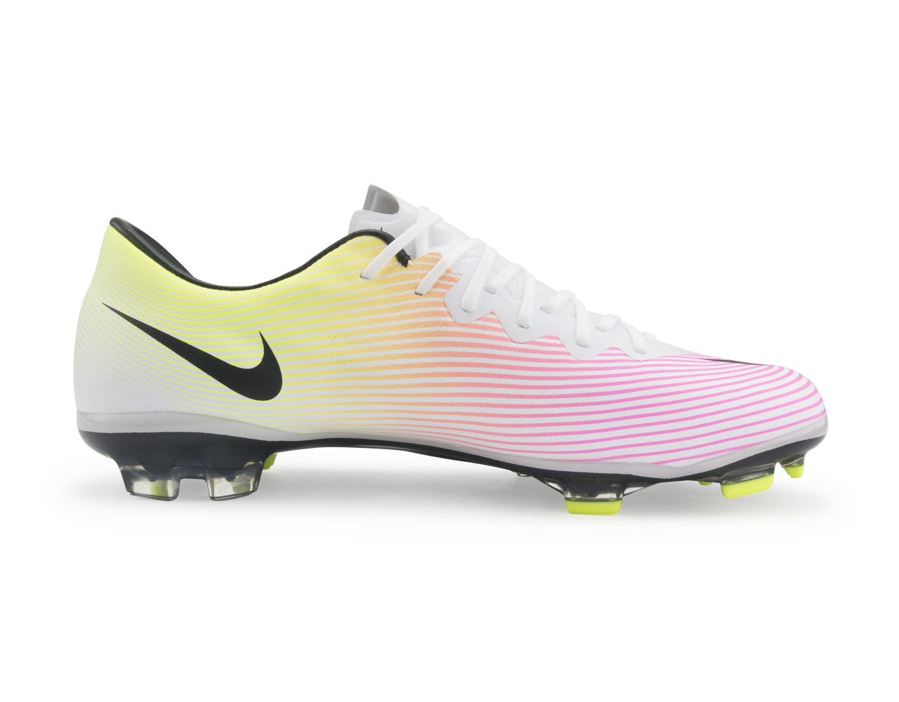 Nike Kids Mercurial Vapor X FG White/Black/Volt/Total Orange