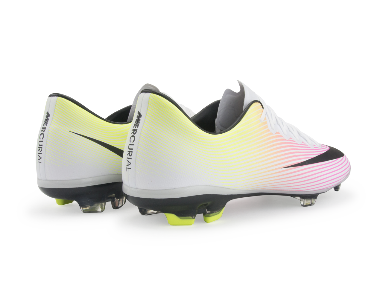 Nike Kids Mercurial Vapor X FG White/Black/Volt/Total Orange