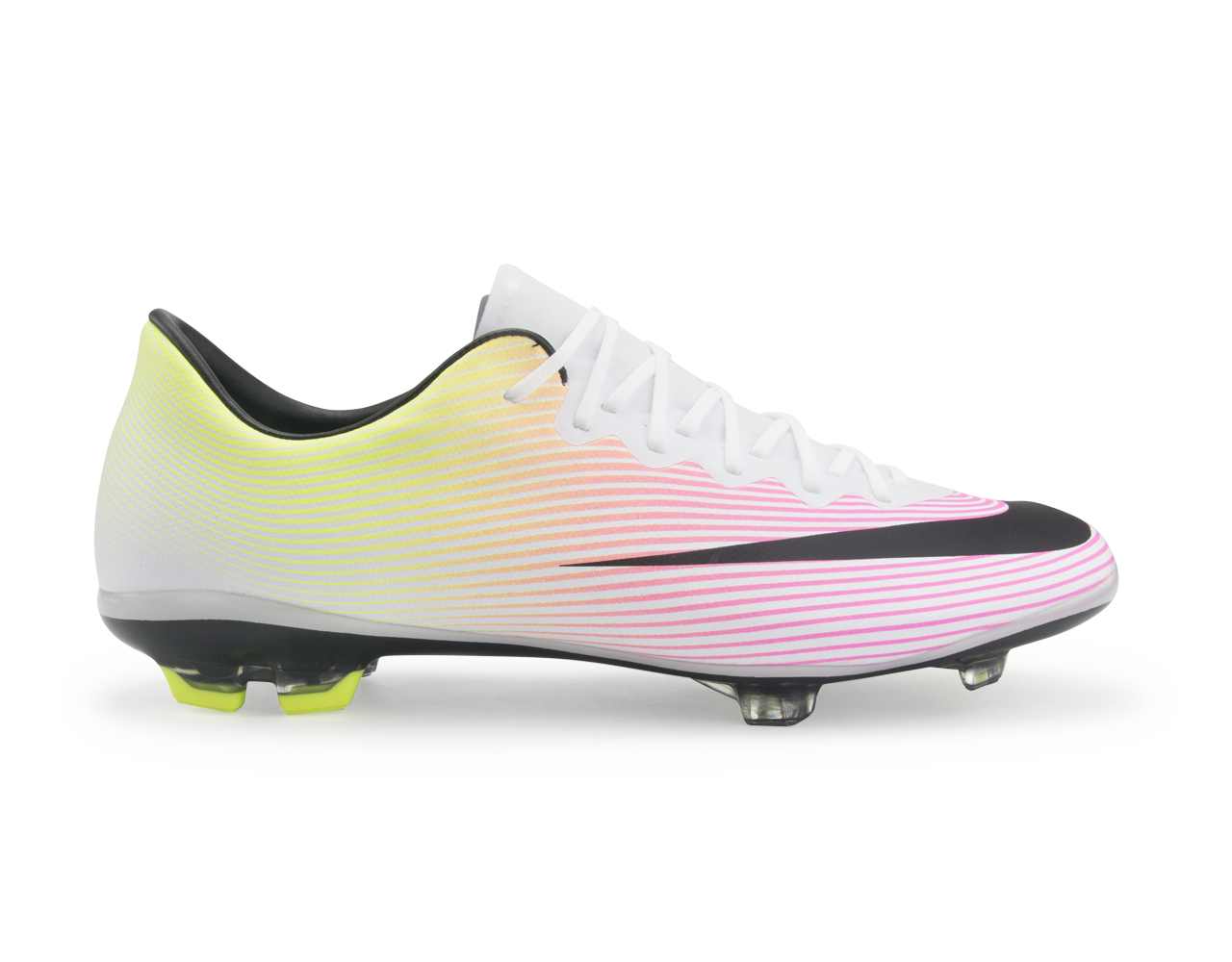 Nike Kids Mercurial Vapor X FG White/Black/Volt/Total Orange