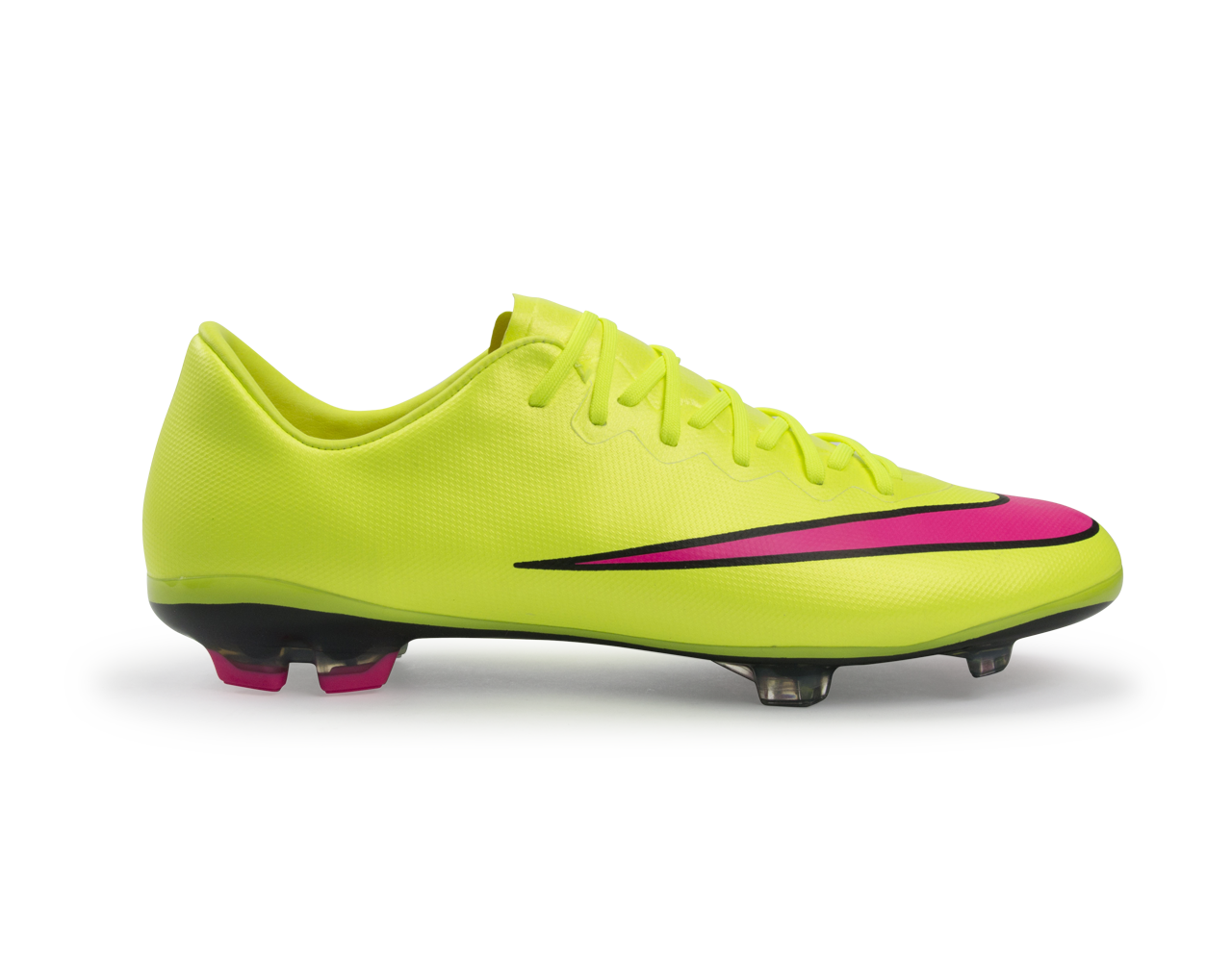 Nike Kids Mercurial Vapor V FG Volt/Hyper Pink/Black