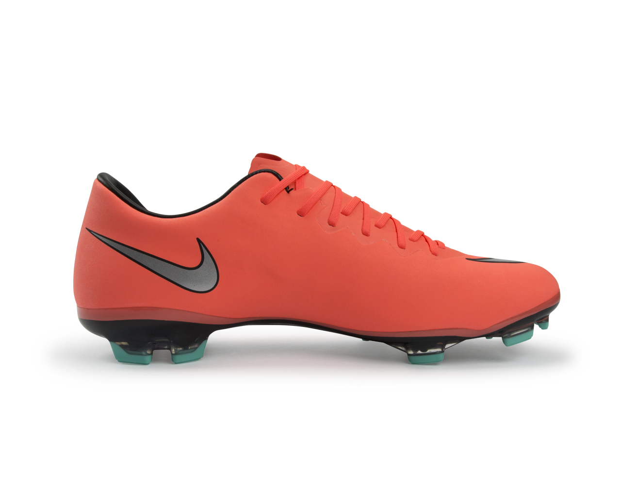 Nike Kids Mercurial Vapor X FG Bright Mango/Metallic Silver/Hyper Turquoise