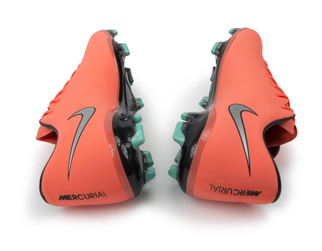 Nike Kids Mercurial Vapor X FG Bright Mango/Metallic Silver/Hyper Turquoise