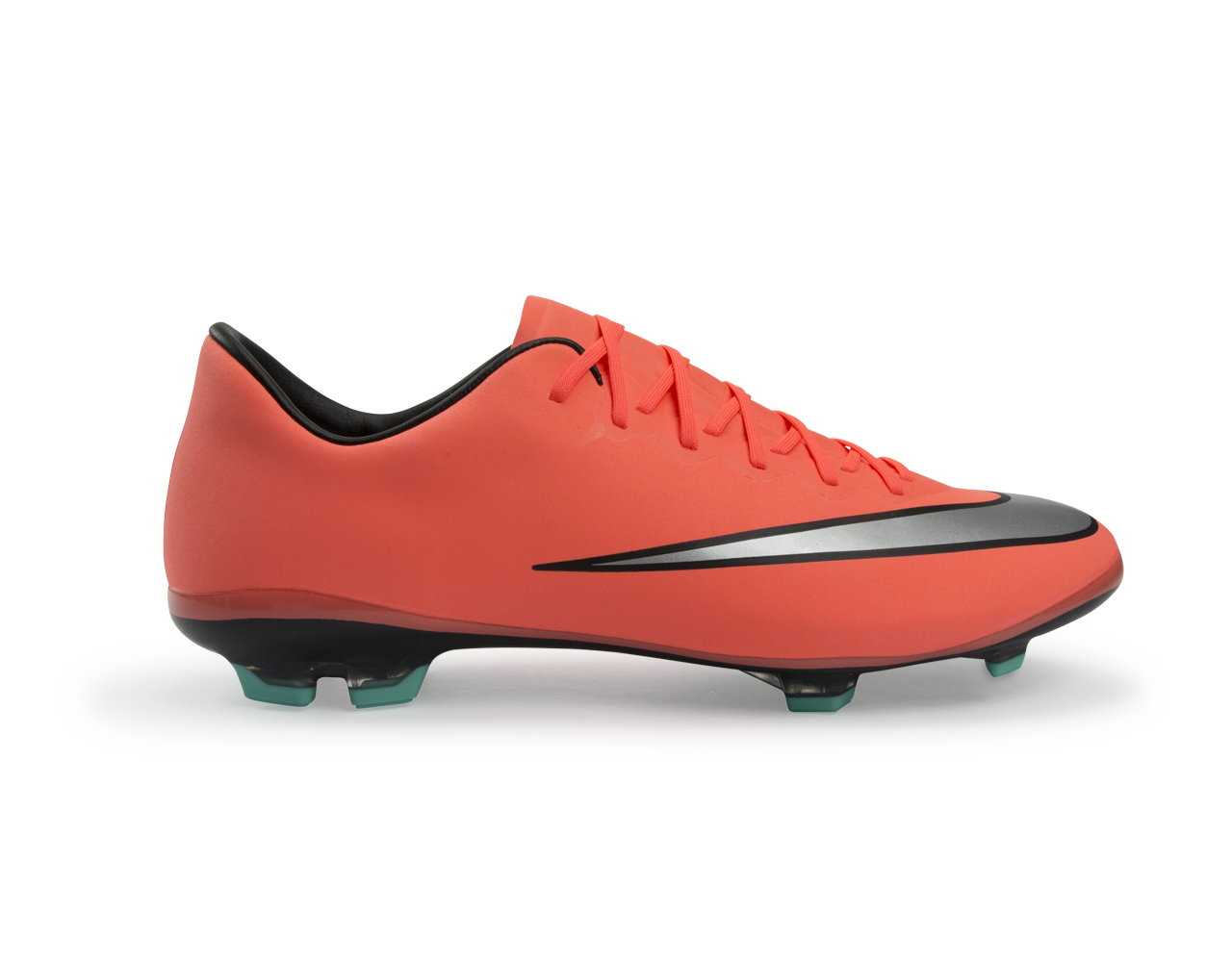 Nike Kids Mercurial Vapor X FG Bright Mango/Metallic Silver/Hyper Turquoise