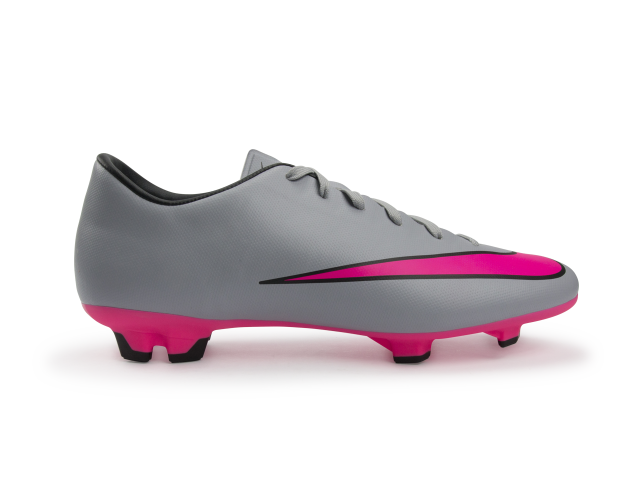 Nike Men's Mercurial Victory V FG Wolf Grey/Vivid Pink/White