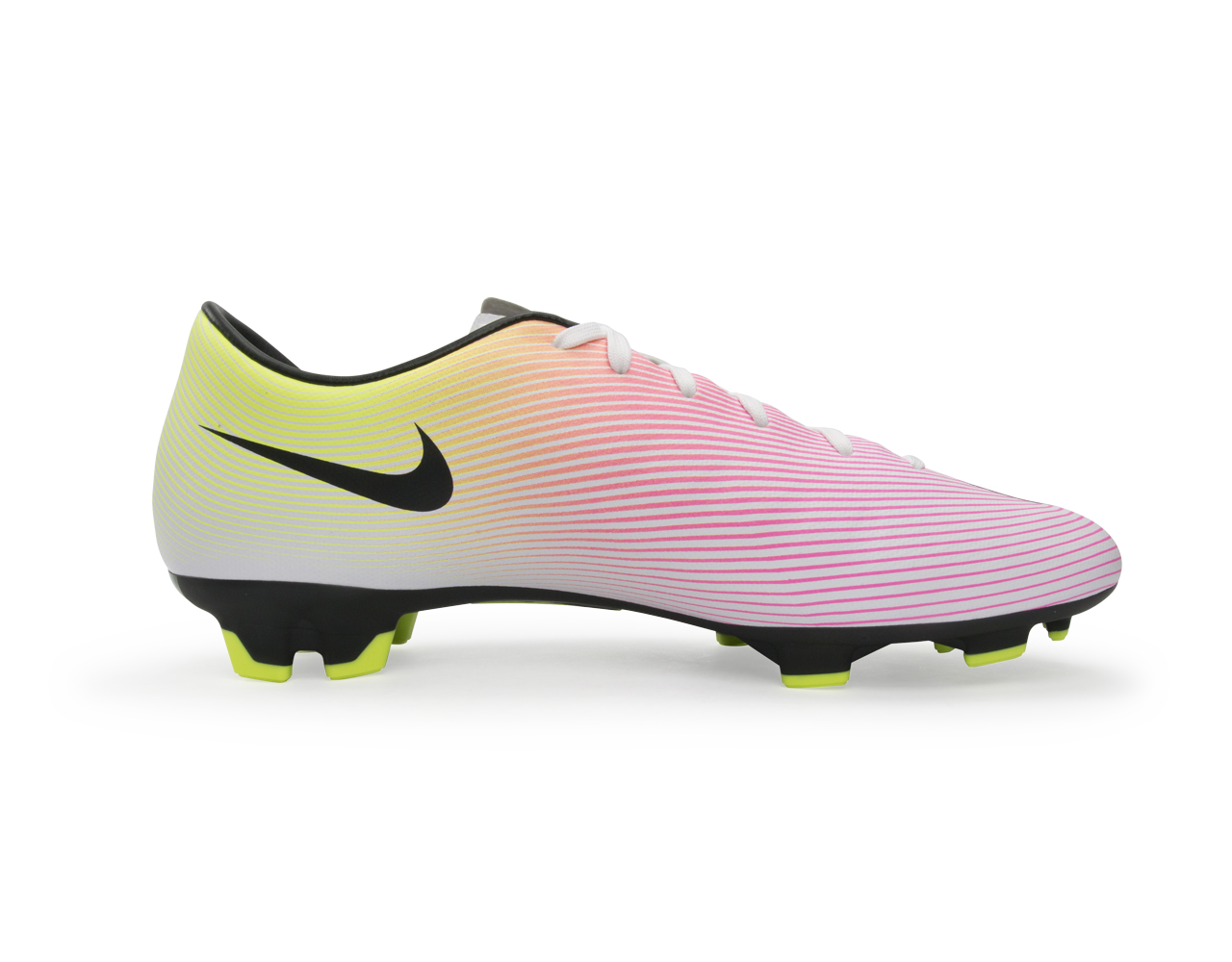 Nike Men's Mecurial Victory V FG White/Black/Volt