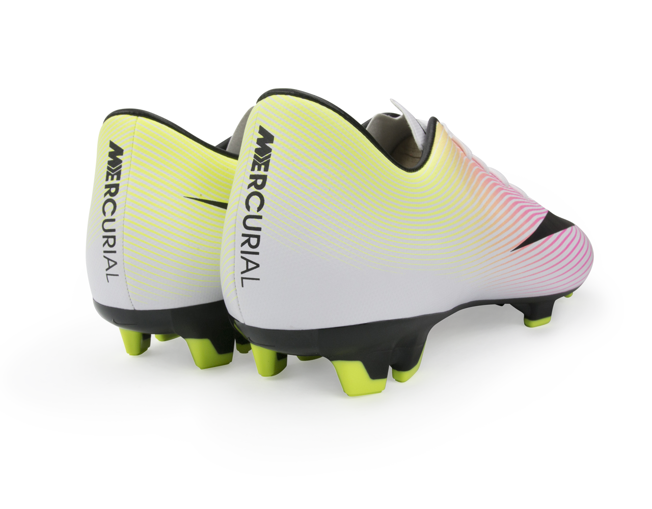 Nike Men's Mecurial Victory V FG White/Black/Volt