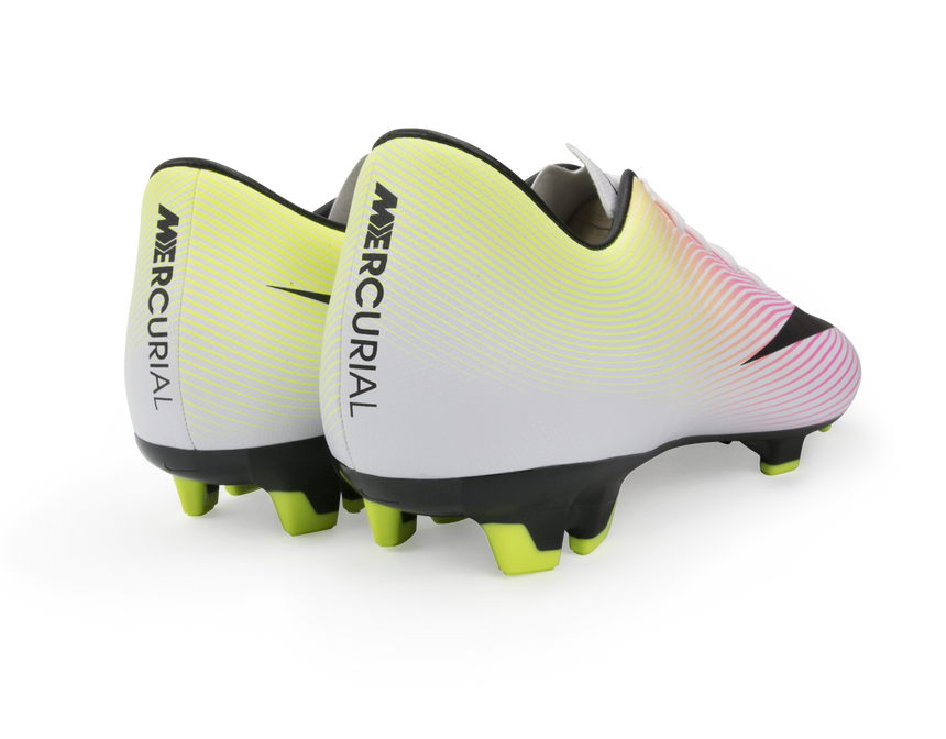 Nike Men's Mecurial Victory V FG White/Black/Volt
