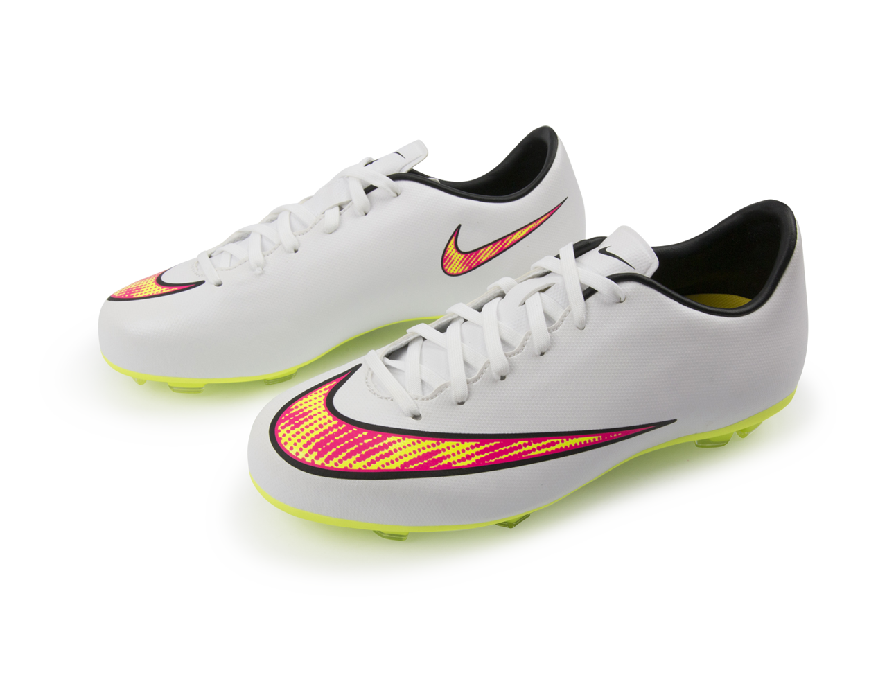 Nike Kids Mercurial Victory V FG White/Volt/Black