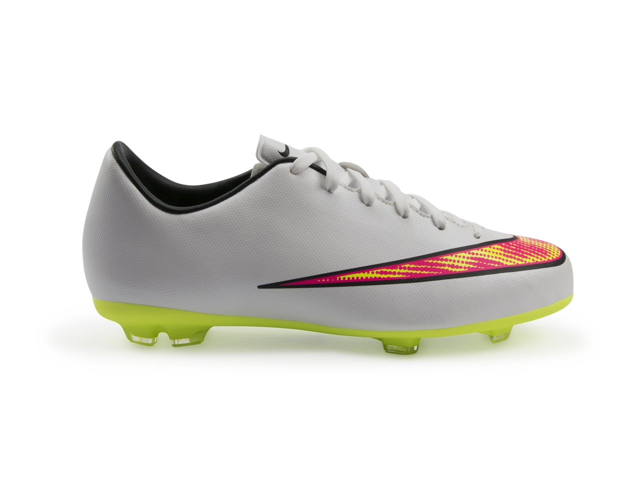 Nike Kids Mercurial Victory V FG White/Volt/Black