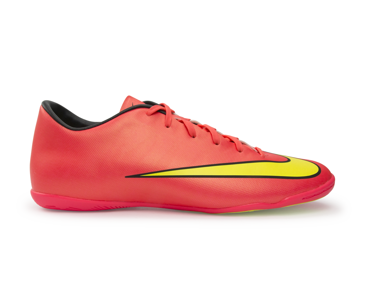 Nike Men's Mercurial Victory V Indoor Soccer Shoes Hyper Punch/Metallic Gold/Black