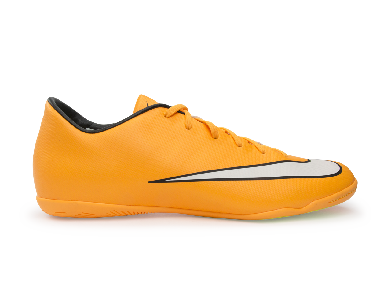 Nike Men's Mercurial Victory V Indoor Soccer Shoes Laser Orange/Black/Volt/White