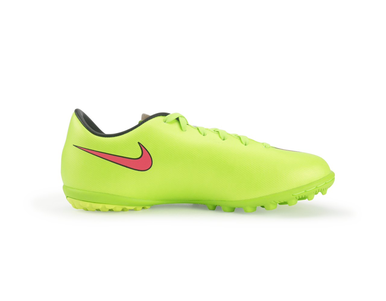 Nike Kids Mercurial Victory V Turf Soccer Shoes Electric Green/Hyper Punch/Black
