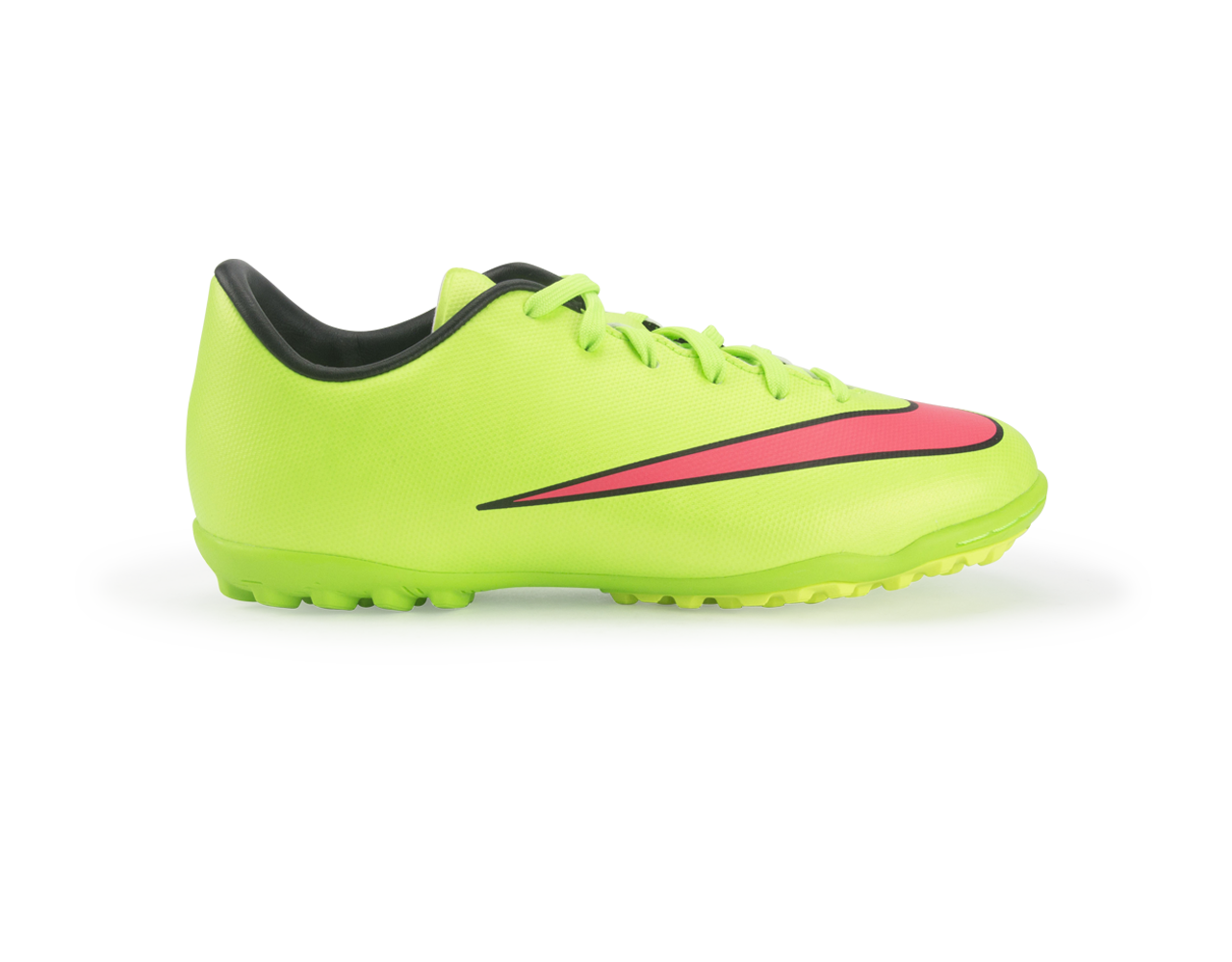 Nike Kids Mercurial Victory V Turf Soccer Shoes Electric Green/Hyper Punch/Black