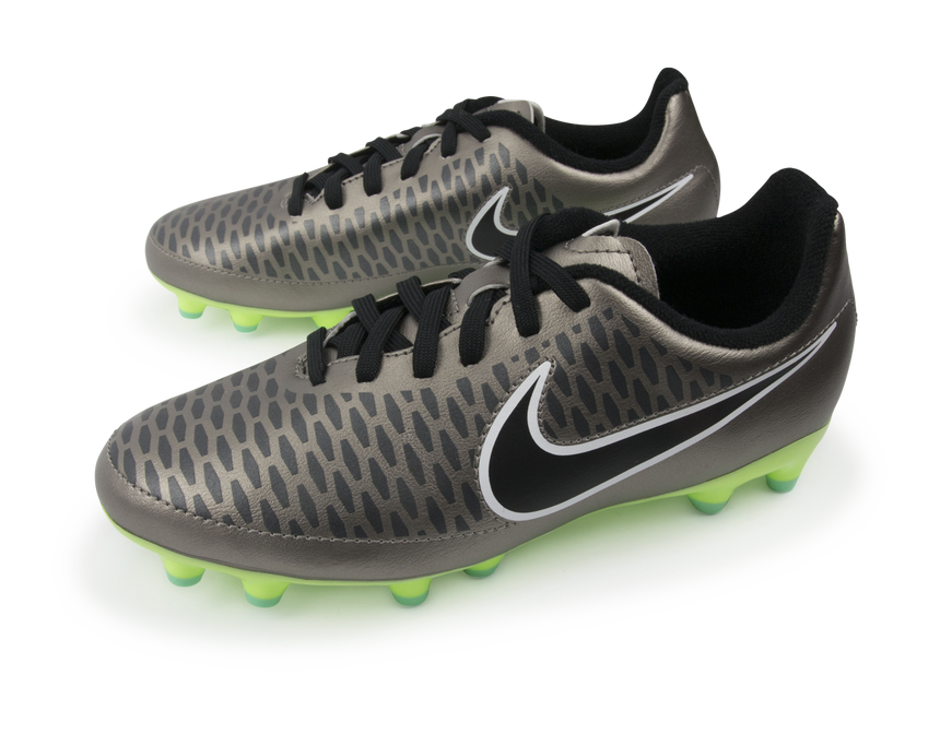Nike Kids Magista Onda FG Metallic Pewter/Ghost Green/Black