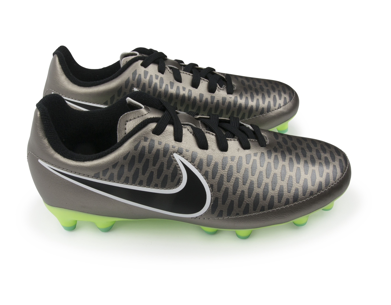 Nike Kids Magista Onda FG Metallic Pewter/Ghost Green/Black