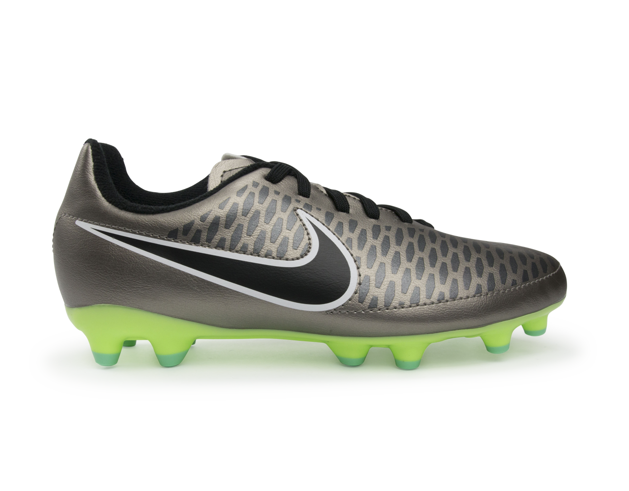 Nike Kids Magista Onda FG Metallic Pewter/Ghost Green/Black