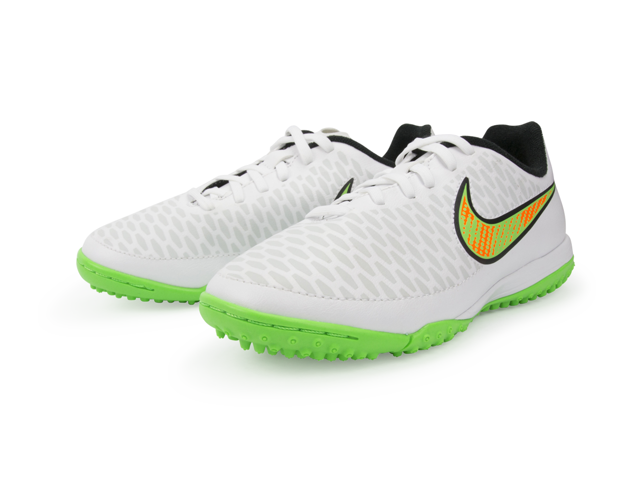 Nike Kids Magista Onda Turf Soccer Shoes White/Poison Green/Black