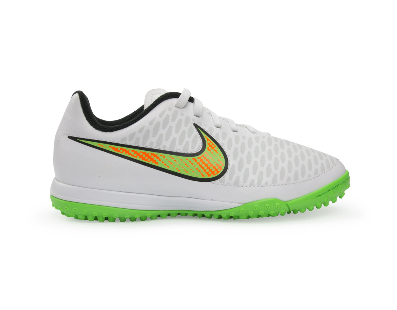 Nike Kids Magista Onda Turf Soccer Shoes White/Poison Green/Black