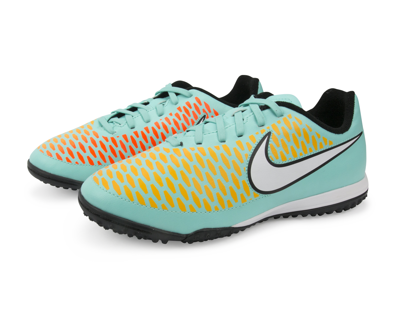 Nike Kids Magista Onda Turf Soccer Shoes Neo Turquoise/White/Hyper Crimson