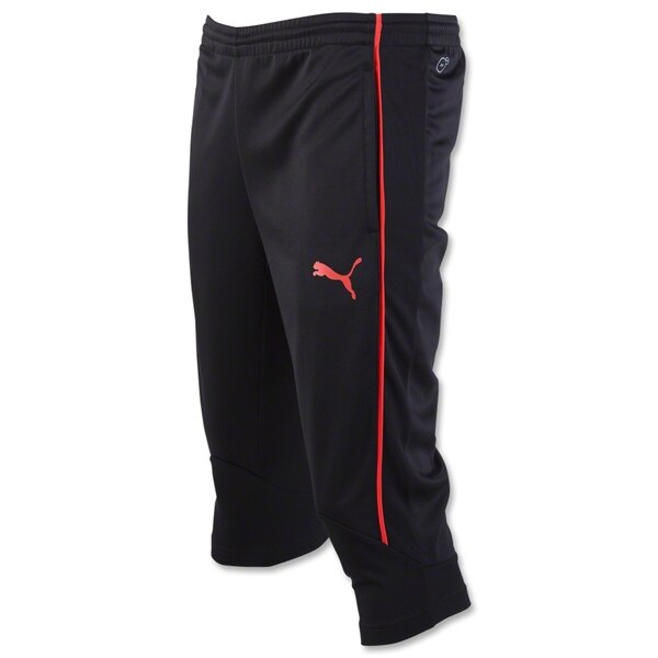 PUMA Men's Evo 3/4 Training PantS PUMA Black/Red Blast