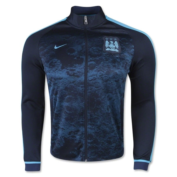Nike Men's Manchester City Authentic N98 Track Jacket Dark Obdisian