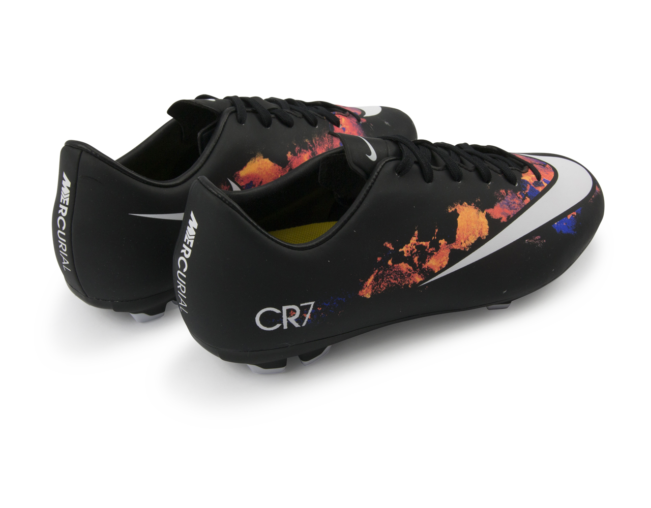 Nike Kids Mercurial Victory V CR7 FG Black/White/Total Crimson