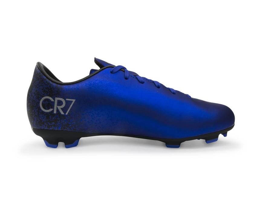 Nike Kids Mercurial Victory V CR7 FG Deep Royal Blue/Metallic Silver