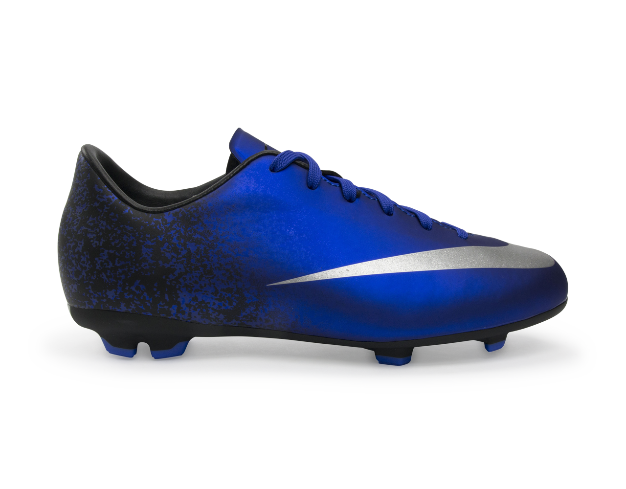 Nike Kids Mercurial Victory V CR7 FG Deep Royal Blue/Metallic Silver