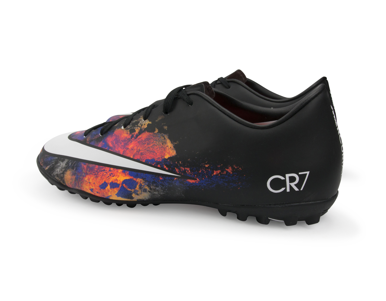 Nike Men's Mercurial Victory V CR Turf Soccer Shoes Black/White/Total Crimson