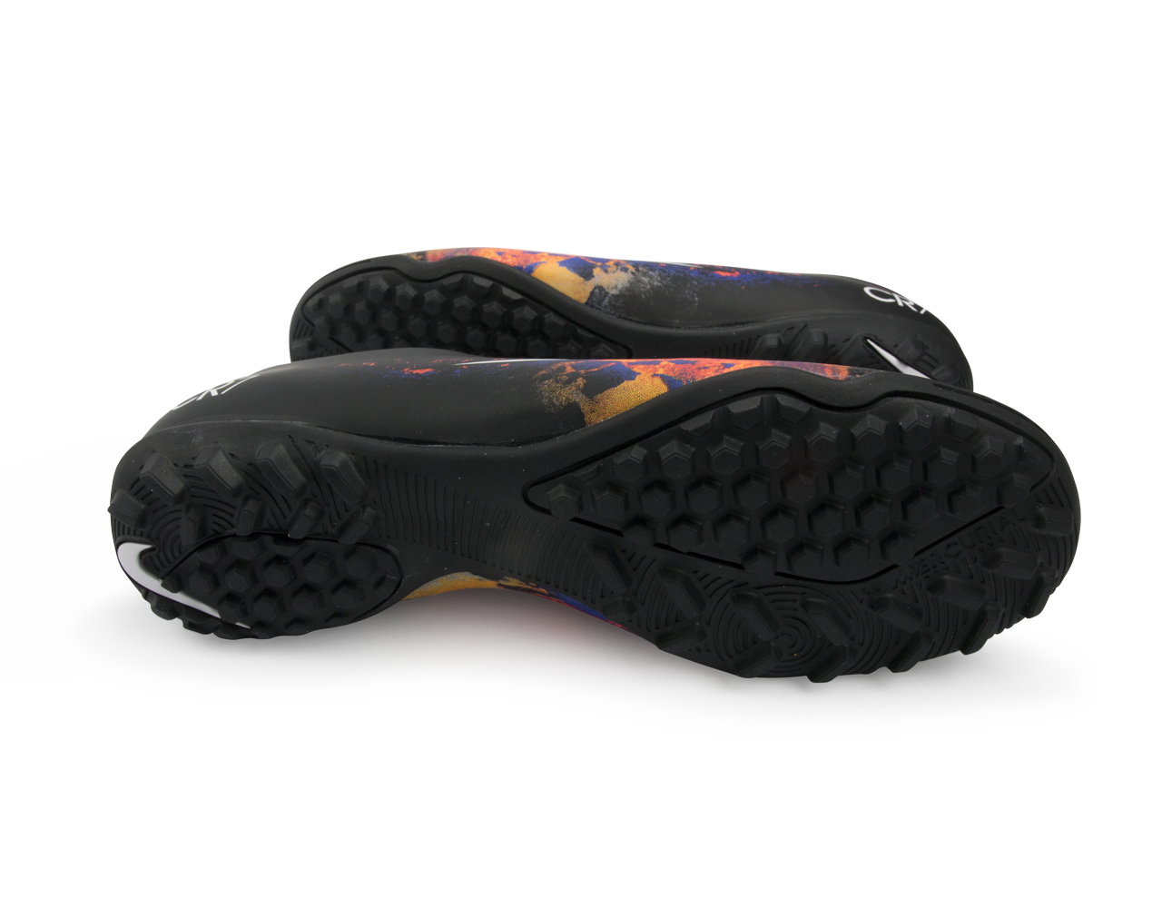 Nike Men's Mercurial Victory V CR Turf Soccer Shoes Black/White/Total Crimson
