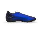 Nike Men's Mercurial Victory V CR7 Turf Soccer Shoes Royal Blue/Metallic Silver/Bleu Royal