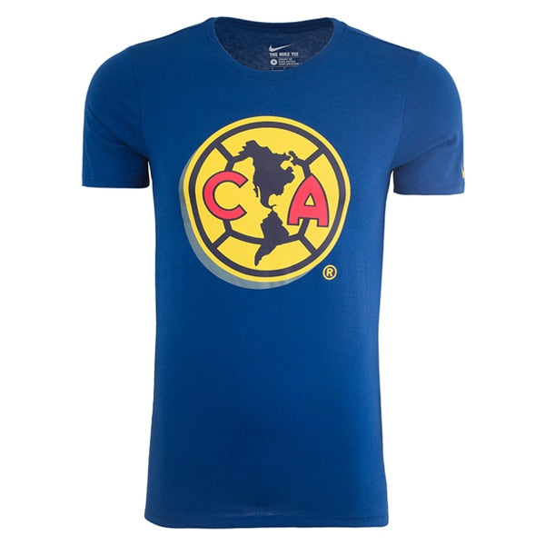 Nike Club America Crest Tee Gym Blue