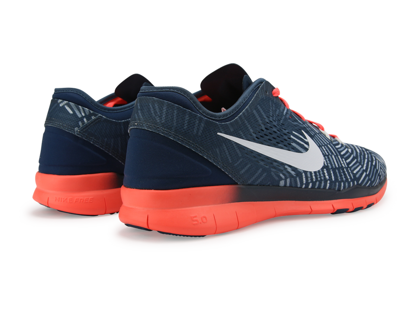 Nike Women's Free 5.0 TR Fit 5 Print V Squadron Blue/White Brght/Mng