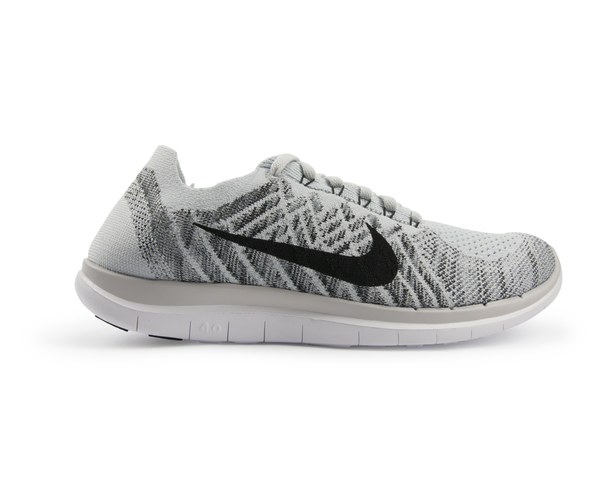 Nike free 4.0 flyknit best sale mujer plata