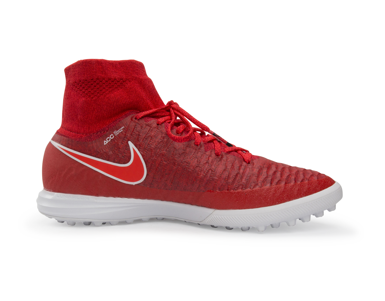 Nike Men's MagistaX Proximo Turf Soccer Shoes Challenge Red/Bright Crimson/White