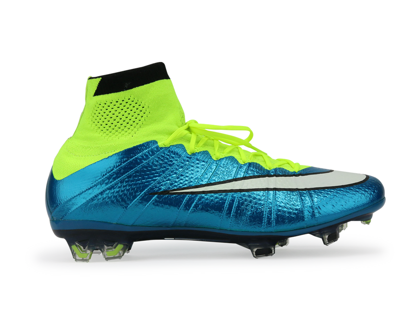Nike Women's Mercurial Superfly FG Blue Lagoon/Volt/Black