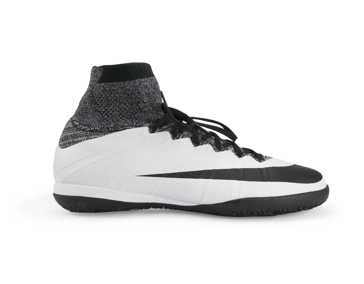 NEXT ホワイト ブラック ハードブーツ Nike Men's MercurialX Proximo Indoor Soccer Shoes White/Black