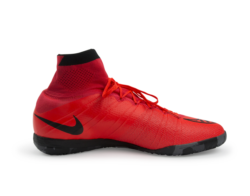 Nike Men's MercurialX Proximo Indoor Soccer Shoes Bright Crimson/Black/Bright Crimson