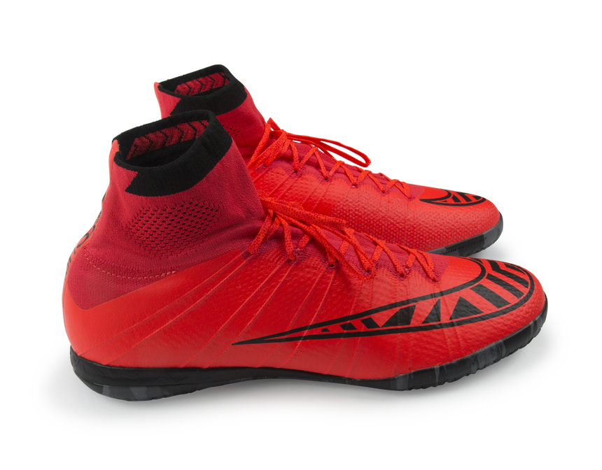 Nike Men's MercurialX Proximo Indoor Soccer Shoes Bright Crimson/Black/Bright Crimson