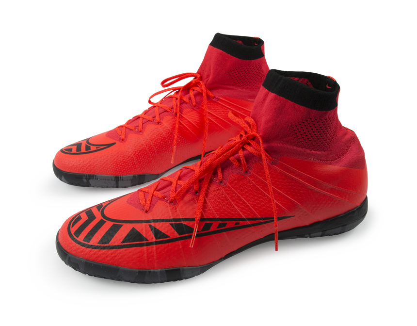 Nike Men's MercurialX Proximo Indoor Soccer Shoes Bright Crimson/Black/Bright Crimson