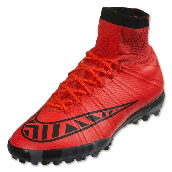Nike Men's MercurialX Proximo Turf Soccer Shoes Bright Crimson/Black/Bright Crimson
