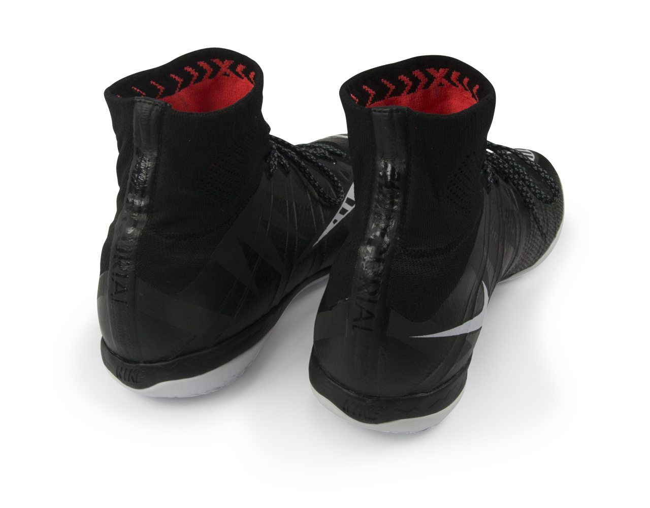 Nike Men's MercurialX Proximo Street Indoor Soccer Shoes Black/White/Hot Lava/Anthrct