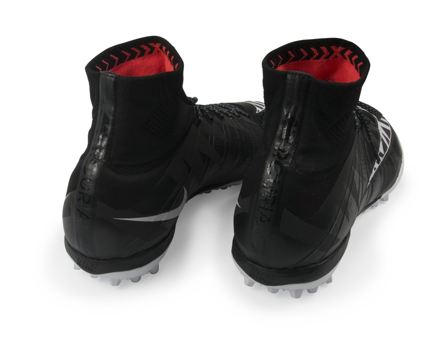 Nike Men's MercurialX Proximo Street Turf Soccer Shoes Black/White/Hot Lava