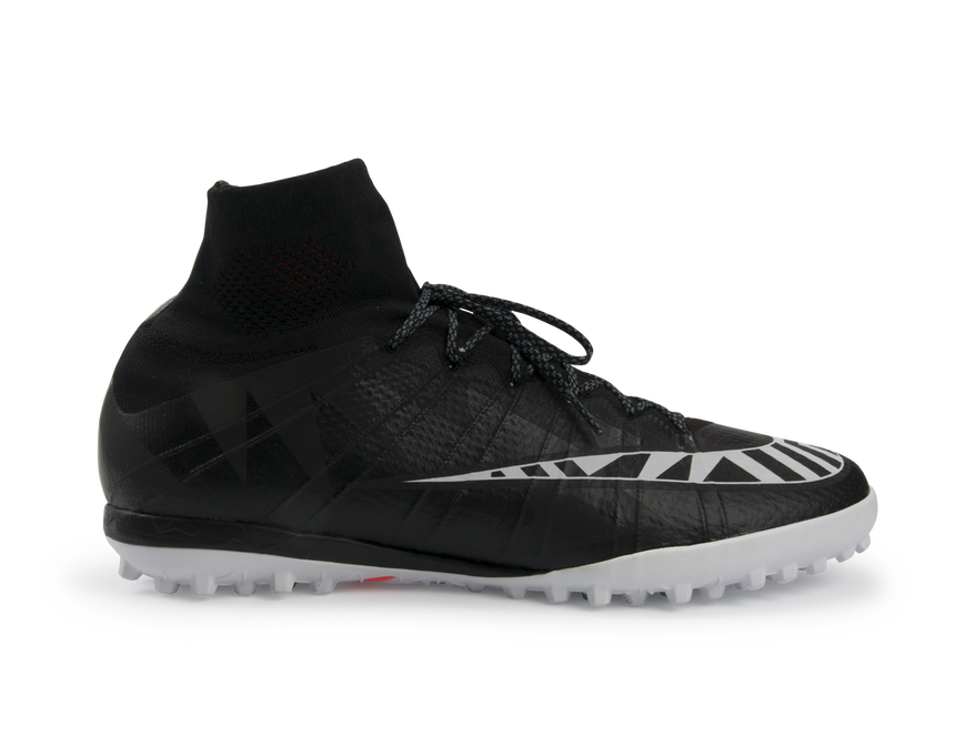 Nike Men's MercurialX Proximo Street Turf Soccer Shoes Black/White/Hot Lava