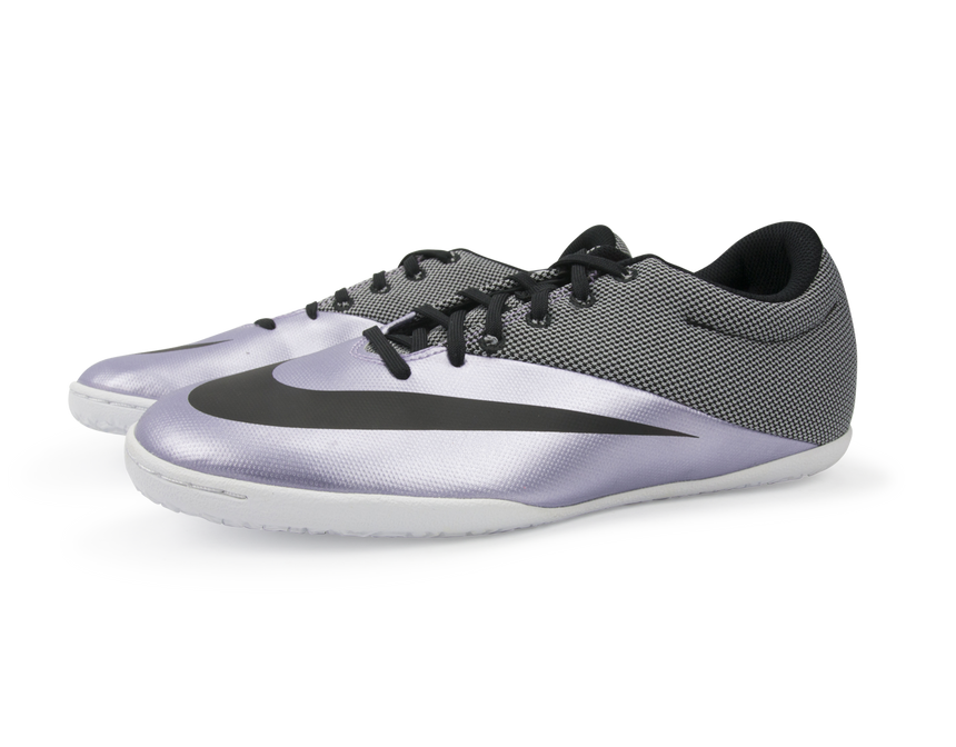 Nike Men's MercurialX Pro Indoor Soccer Shoes Urban Lilac/Black/Bright Mango Lilas Urban