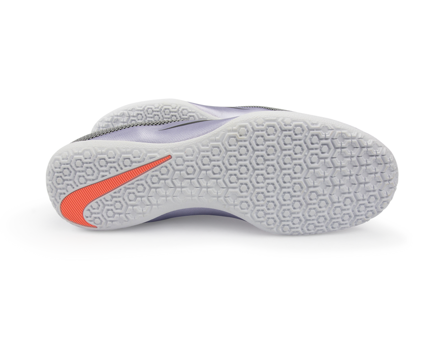 Nike Men's MercurialX Pro Indoor Soccer Shoes Urban Lilac/Black/Bright Mango Lilas Urban